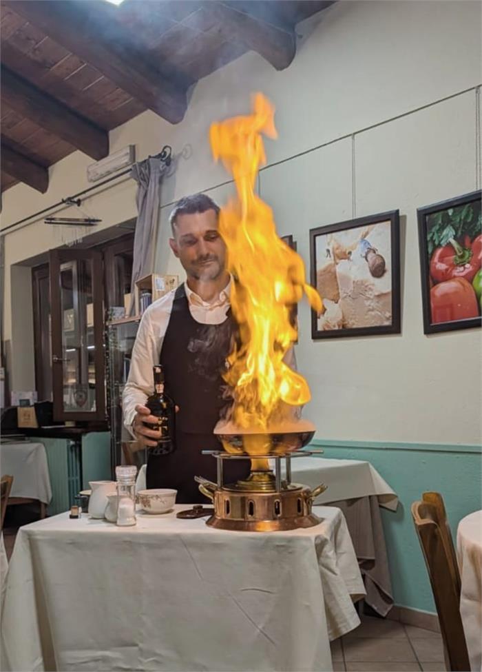 ​Serata Flambé – Giovedì 4 dicembre